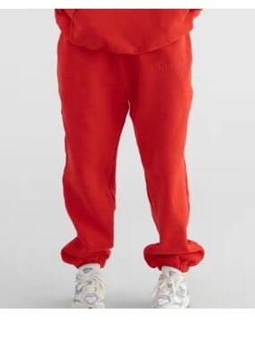 Comfrt Red Jogger Sweatpants